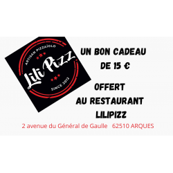 chèque cadeau lilipizz