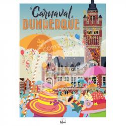 Affiche DUNKERQUE - Le Carnaval