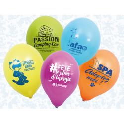 Lot de divers ballons publicitaires (900g)