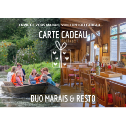 Chèque cadeau Marais et Resto