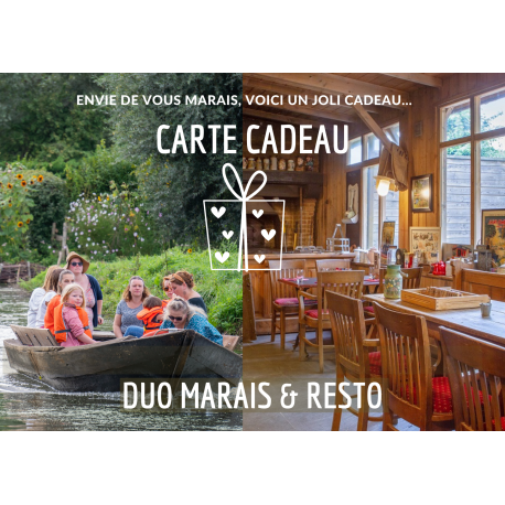 Chèque cadeau Marais et Resto