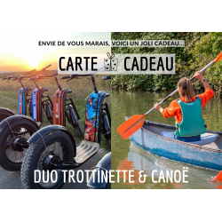 Sport & Découverte - Trott'in Clairmarais & Ô Marais Chèque-cadeau DUO insolite