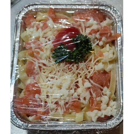 Tagliatelles au saumon fumé Tagliatelles au saumon fumé