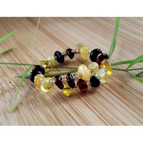 Bague Ambre/Copal