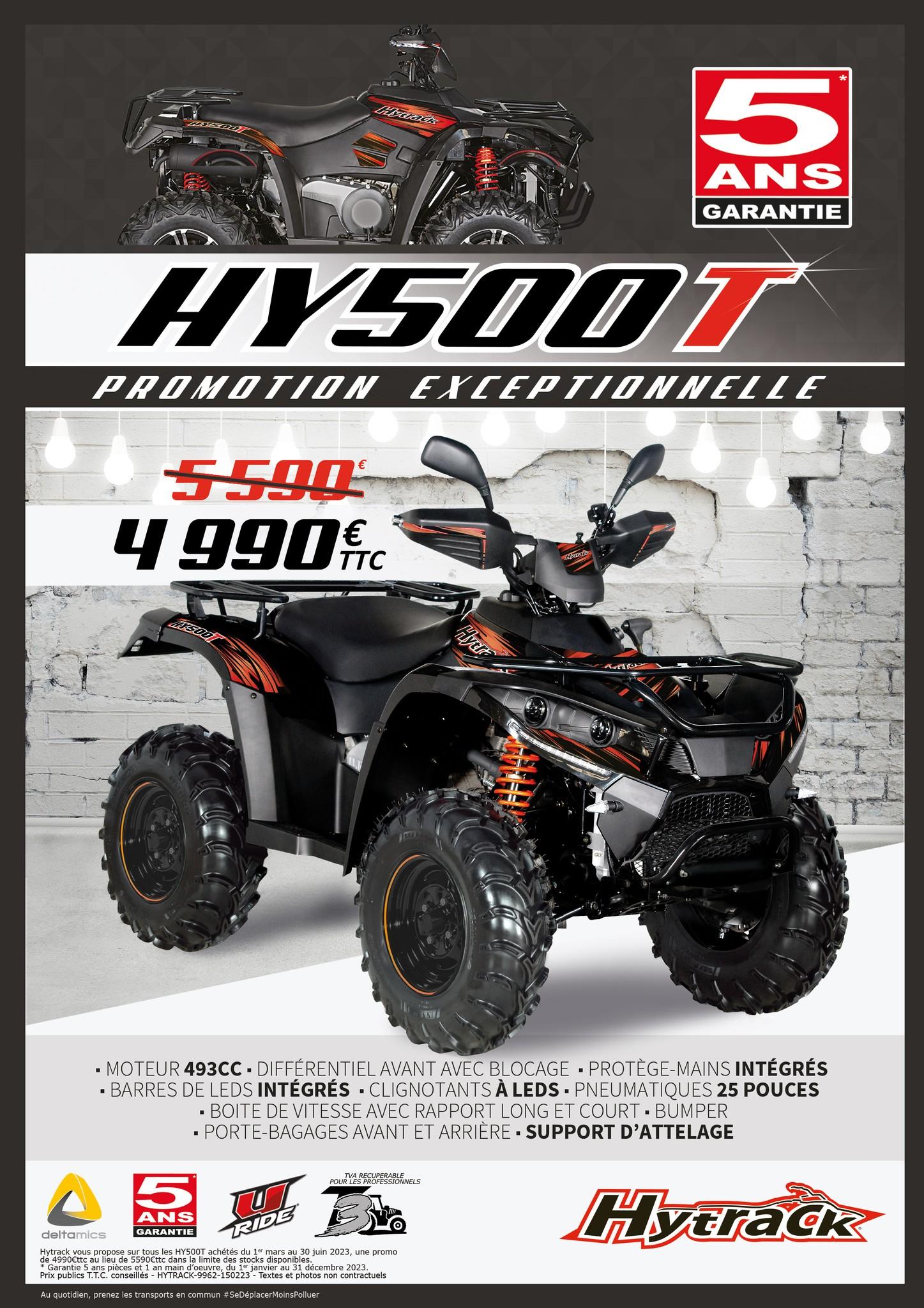 Quad Hytrack Hy500T Mathieu Tout Terrain Avroult