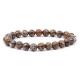 Bracelet Opale brune
