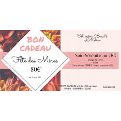 Chèque Cadeau Fête des mères - Soin Sérénité au CBD - Visage et corps