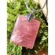 Pendentif Quartz Rose