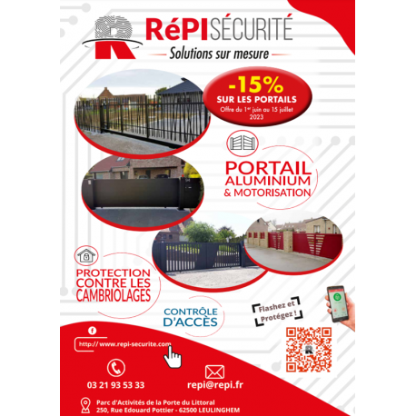 -15% sur les portails