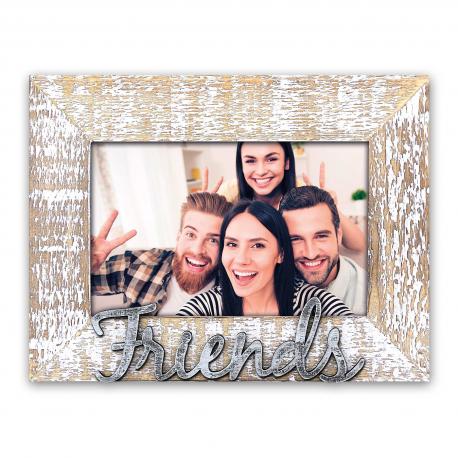 Cadre FRIENDS BOIS ET METAL pour photo 10x15 cm Horizontale Cadre FRIENDS BOIS ET METAL pour photo 10x15 cm Horizontale