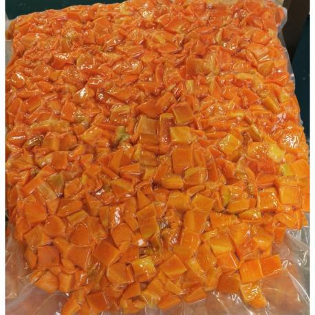 Carottes cubes Carottes cubes