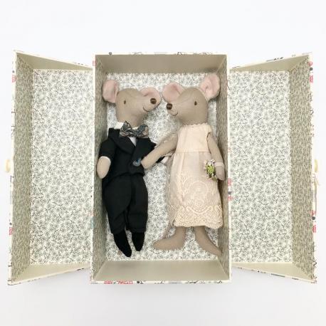 MAILEG - COUPLE DE SOURIS MARIAGE