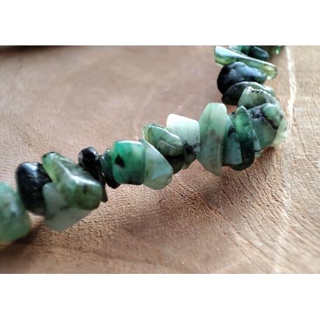 Bracelet baroque Émeraude