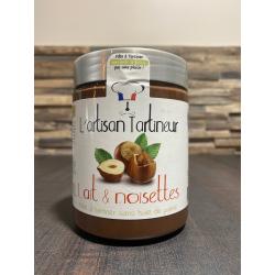 pâte a tartiner lait et noisette 570g