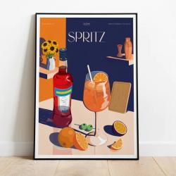 Affiche Cocktail Spritz