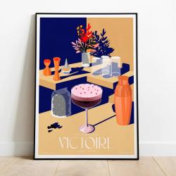 Affiche Cocktail Victoire