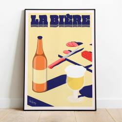 Affiche Bière