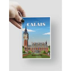 Carte postale -Calais