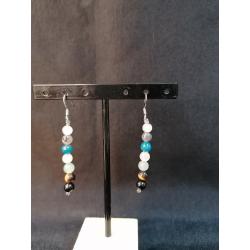 Boucle d'oreille & collier