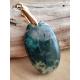 Pendentif Agate mousse