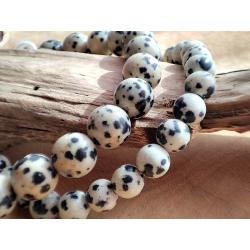 Bracelet Jaspe dalmatien