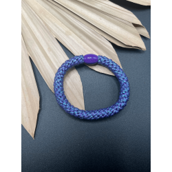 Bracelet élastique violet