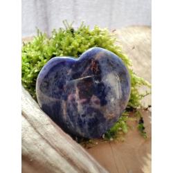 Galet cœur Sodalite