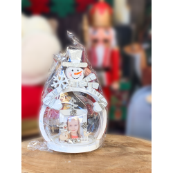 Dôme de Noël Bonhomme de Neige