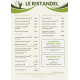 Menu brasserie Le Ristandèl
