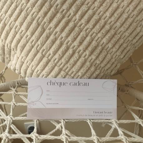 Carte cadeaux L'instant beauté