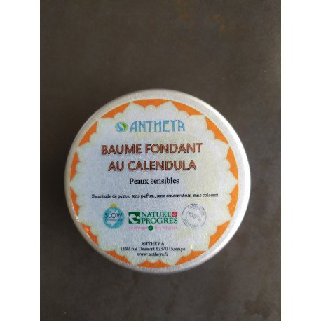 baume fondant au calendula 50 gr (labellisé nature et progrès et slow cosmétique) baume fondant au calendula 50 gr (labellisé nature et progrès et slow cosmétique)
