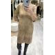 ROBE DROITE ASPECT PEAU SIGNE NATURE