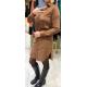 ROBE CHEMISE EN VELOURS BLACK WELLIS