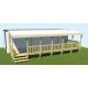 Terrasse couverte 3 x 9 m