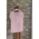 Tee-shirt ou top oversize col V