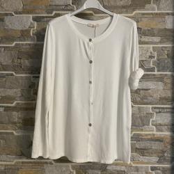 Gilet manches longues ,boutonné
