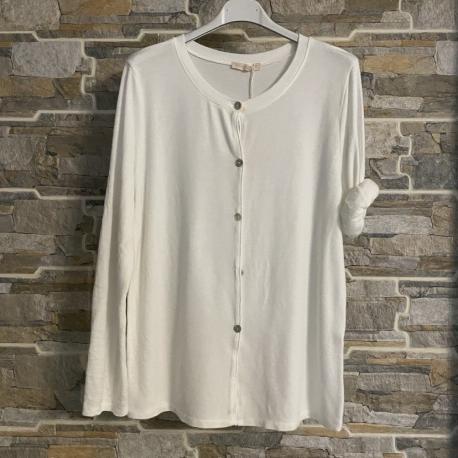 Gilet manches longues ,boutonné