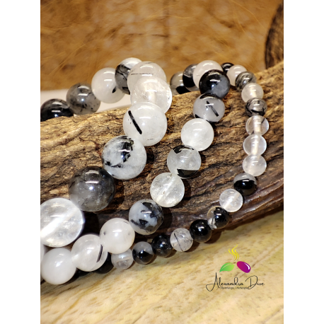 Bracelet Quartz Tourmaline