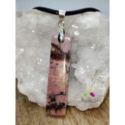 Pendentif Rhodonite