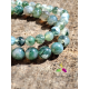 Bracelet Agate mousse (Qualité extra)