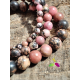 Bracelet Rhodonite (Madagascar)