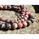 Bracelet Rhodonite (Madagascar)