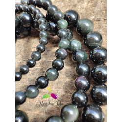 Bracelet Obsidienne Arc-en-ciel