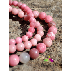 Bracelet zoisite rose