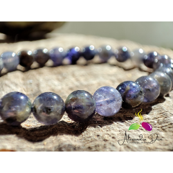 Bracelet Iolite ou Cordiérite