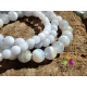 Bracelet Calcédoine bleue