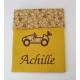 Serviette de table enfant personnalisée évolutive avec pressions