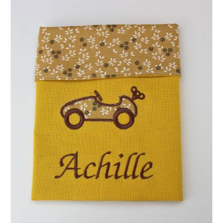 Serviette de table enfant personnalisée évolutive avec pressions