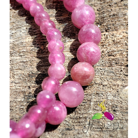 Bracelet Tourmaline rose