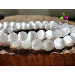Bracelet Sélénite blanche